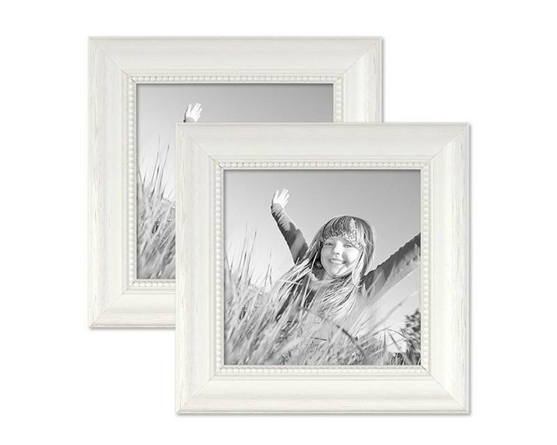 PHOTOLINI Bilderrahmen 2er Set im Shabby-Chic Landhaus-Stil Massivholz PHOTOLINI Bilderrahmen 2er Set im Shabby-Chic Landhaus-Stil Massivholz von PHOTOLINI