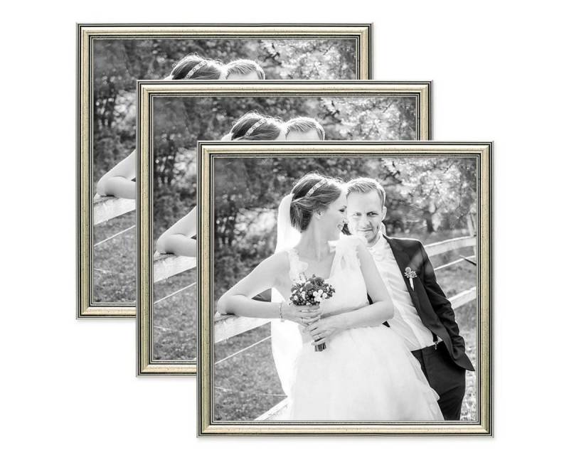 PHOTOLINI Bilderrahmen 3er Set Kunststoff-Rahmen im eleganten Barock-Stil PHOTOLINI Bilderrahmen 3er Set Kunststoff-Rahmen im eleganten Barock-Stil von PHOTOLINI