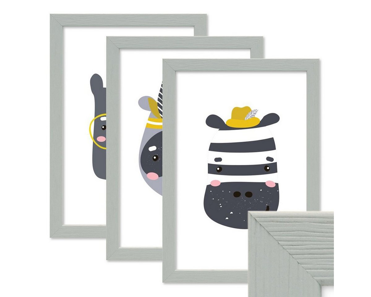 PHOTOLINI Bilderrahmen 3er Set Massivholz-Rahmen - in bunten Regenbogenfarben PHOTOLINI Bilderrahmen 3er Set Massivholz-Rahmen - in bunten Regenbogenfarben von PHOTOLINI