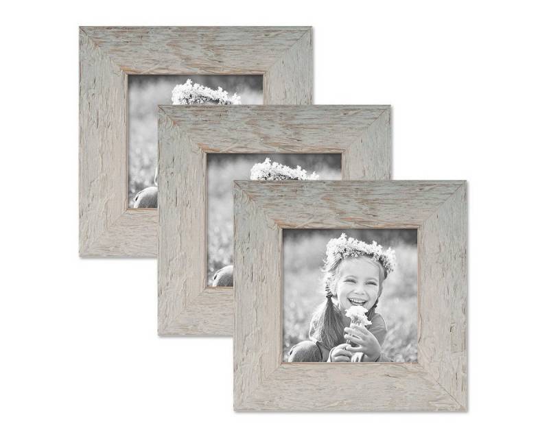 PHOTOLINI Bilderrahmen 3er Set Strandhaus Rustikal Massivholz PHOTOLINI Bilderrahmen 3er Set Strandhaus Rustikal Massivholz von PHOTOLINI