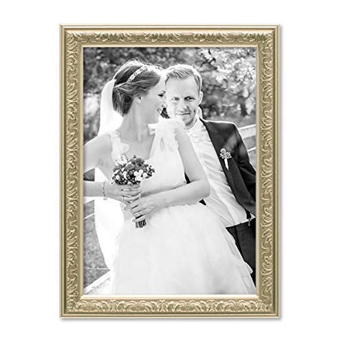 PHOTOLINI Bilderrahmen Antik Silber Nostalgie 21x30 cm DIN A4 Fotorahmen mit Glasscheibe/Kunststoff-Rahmen PHOTOLINI Bilderrahmen Antik Silber Nostalgie 21x30 cm DIN A4 Fotorahmen mit Glasscheibe/Kunststoff-Rahmen von PHOTOLINI