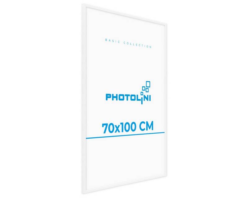 PHOTOLINI Bilderrahmen Bilderrahmen 70x100 Poster-Rahmen gross, zum Aufhängen, (1 Rahmen), bruchsicheres Acrylglas, für Fotos & Poster von PHOTOLINI