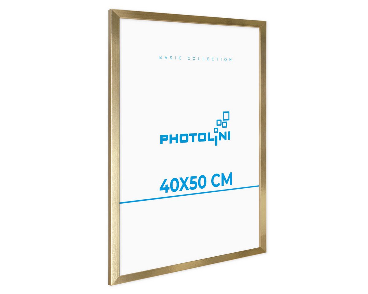 PHOTOLINI Bilderrahmen Poster-Einzelrahmen Modern Schmal von PHOTOLINI