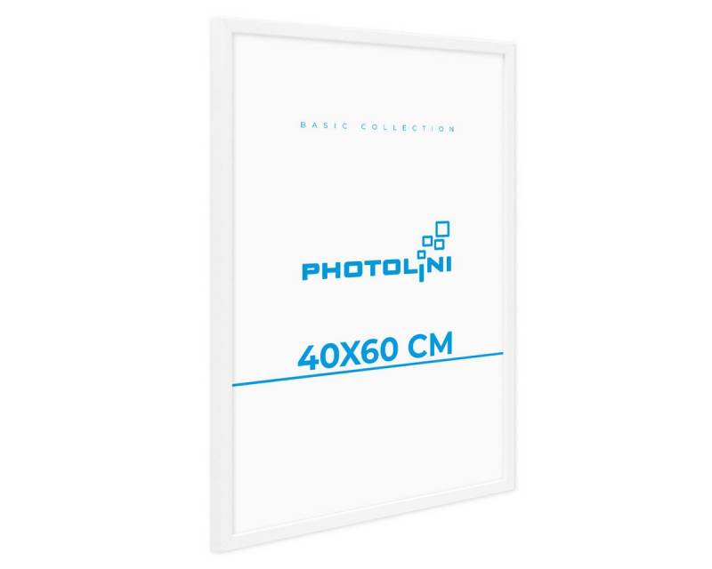 PHOTOLINI Bilderrahmen Poster-Einzelrahmen Modern Schmal von PHOTOLINI