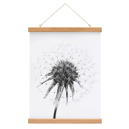 PHOTOLINI Posterleiste Eiche Massiv 31 cm Echtholz, magnetische Poster-Hänger, Posterhalter, Posterschiene - für Fotos & Poster zur flexiblen Gestaltung PHOTOLINI Posterleiste Eiche Massiv 31 cm Echtholz, magnetische Poster-Hänger, Posterhalter, Posterschiene - für Fotos & Poster zur flexiblen Gestaltung von PHOTOLINI