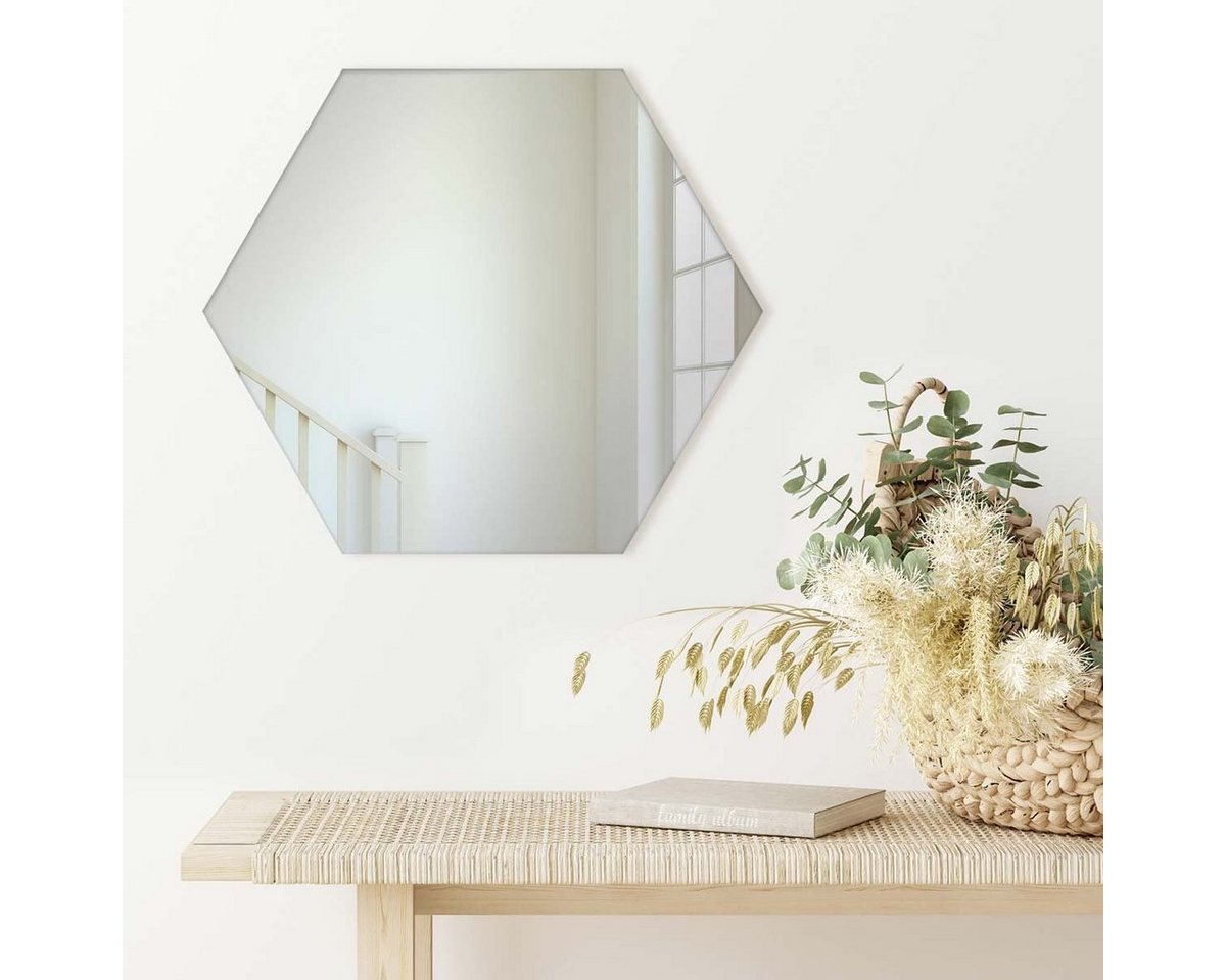 PHOTOLINI Spiegel ohne Rahmen, eleganter Wandspiegel im modernen Design von PHOTOLINI