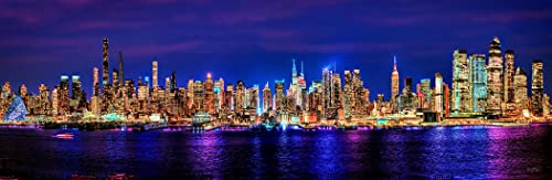 PHOTOSBYJON Fotodruck New York City Manhattan Midtown Skyline, ungerahmt Nachtfarbe, NYC, 29,8 x 91,4 cm PHOTOSBYJON Fotodruck New York City Manhattan Midtown Skyline, ungerahmt Nachtfarbe, NYC, 29,8 x 91,4 cm von PHOTOSBYJON