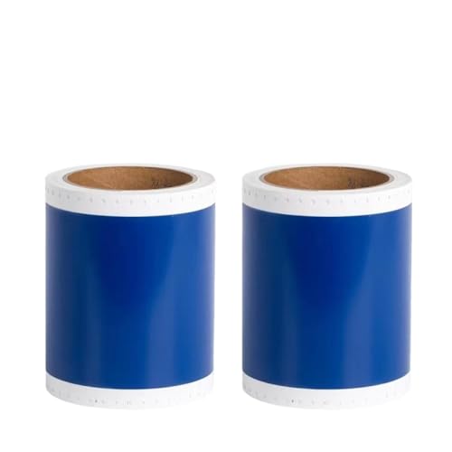 PHOVYAFI 2 Rollenfarbenbezeichnung kompatibel mit MAX CPM-100G3C CPM-100HG3C CPM-100HG5 100G5 CPM-100HG5C-Etikettdrucker(Blue) von PHOVYAFI