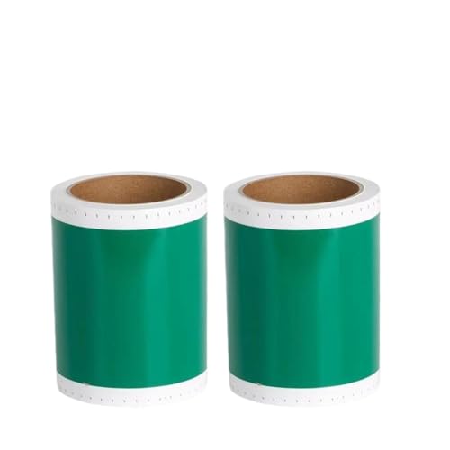 PHOVYAFI 2 Rollenfarbenbezeichnung kompatibel mit MAX CPM-100G3C CPM-100HG3C CPM-100HG5 100G5 CPM-100HG5C-Etikettdrucker(Green) von PHOVYAFI