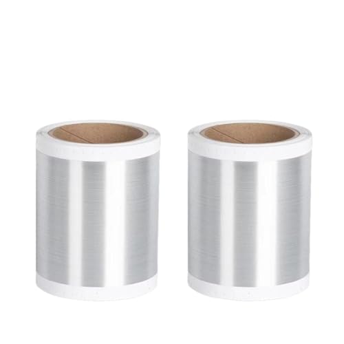 PHOVYAFI 2 Rollenfarbenbezeichnung kompatibel mit MAX CPM-100G3C CPM-100HG3C CPM-100HG5 100G5 CPM-100HG5C-Etikettdrucker(Silver) von PHOVYAFI