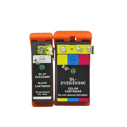 PHOVYAFI Kompatible Schwarze Tinte Kompatibel mit die DataSonic Series 21 Modelle P513W P713W V313 V313W V515W V715W(D 21 22-2pcs) von PHOVYAFI