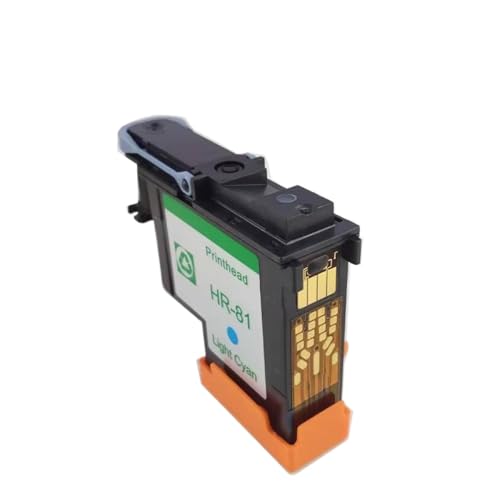 PHOVYAFI Kompatible Tintenpatronendruckkopf Kompatibel mit 81 C4950A C4951A C4952A C4955A Kompatibel mit DesignJet 5000Ps 5500 5500Ps Drucker(81C) von PHOVYAFI
