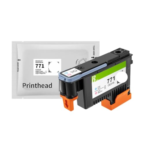 PHOVYAFI Kompatibler Druckkopf Kompatibel mit 771 CE017A CE018A CE019A CE020A Kompatibel mit Designjet Z6200 Z6600 Z6800 Drucker(LM and LC) von PHOVYAFI