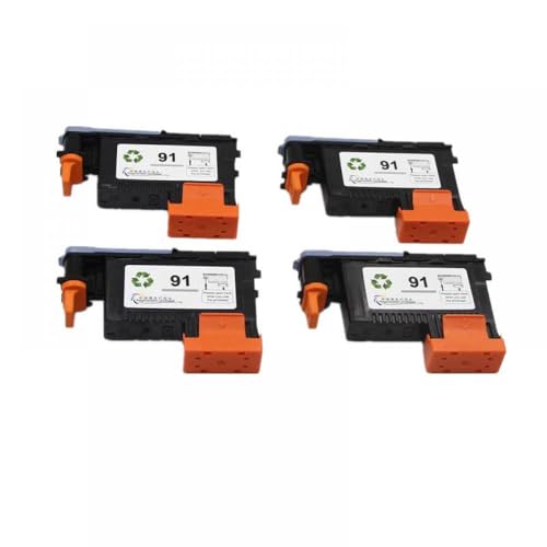 PHOVYAFI Kompatibler Druckkopf Kompatibel mit 91 C9460A C9461A C9462A C9463A Kompatibel mit die Verwendung mit DesignJet Z6100 Z6100PS Drucker von PHOVYAFI