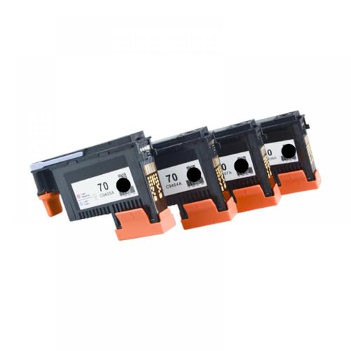 PHOVYAFI Kompatibler Printhead Kompatibel mit DesignJet Z2100 Z3100 Z3200 Z5200 Z5400 Drucker C9404A C9405A C9406A C9407A 70 DRUCKEN(1Set) von PHOVYAFI