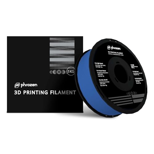 Phrozen High-Speed PLA Filament 1.75mm | 3D Drucker Filament Materialen | Hohe Geschwindigkeit bis zu 600 mm/s | 1KG Spule (2,2 LBS) - Blau von PHROZEN