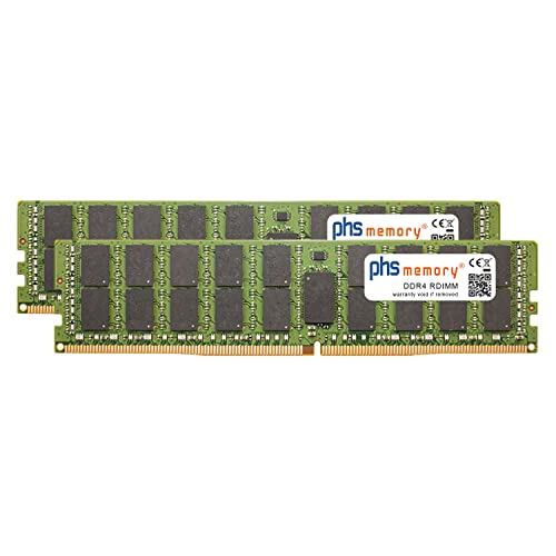 128GB (2x64GB) Kit RAM Speicher kompatibel mit Fujitsu Primequest 3800B2 DDR4 RDIMM 2933MHz PC4-23400-R von PHS-memory