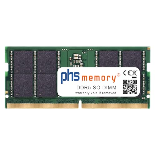 PHS-memory 16GB RAM Speicher kompatibel mit Asus NUC 15 Pro+ Kit DDR5 SO DIMM 5600MHz PC5-44800-S von PHS-memory