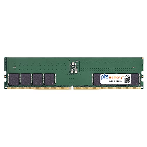 PHS-memory 16GB RAM Speicher kompatibel mit Asus PRO Q670M-C-CSM DDR5 UDIMM 4800MHz PC5-38400-U von PHS-memory