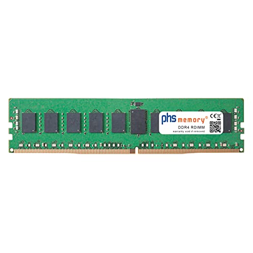 PHS-memory 16GB RAM Speicher kompatibel mit Asus RS520-E8-RS8 V2 DDR4 RDIMM 2666MHz PC4-2666V-R von PHS-memory