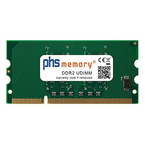 PHS-memory 256MB Drucker-Speicher kompatibel mit Brother MFC-8510DN DDR2 UDIMM 667MHz von PHS-memory