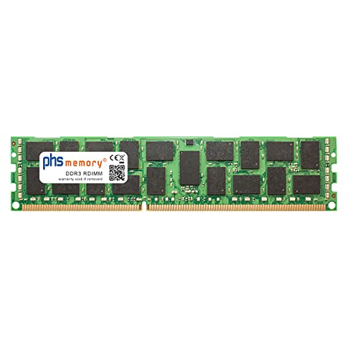 PHS-memory 32GB RAM Speicher kompatibel mit Oracle Sun Fire X4170 M3 DDR3 RDIMM 1333MHz PC3L-10600R von PHS-memory