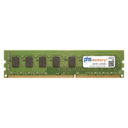 PHS-memory 4GB RAM Speicher kompatibel mit Tarox Business 7255ZM DDR3 UDIMM 1333MHz PC3-10600U von PHS-memory