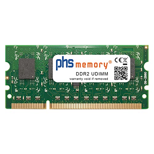 PHS-memory 512MB Drucker-Speicher kompatibel mit Epson AcuLaser C9300D3TN DDR2 UDIMM 667MHz von PHS-memory