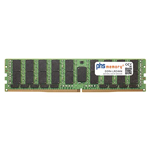 PHS-memory 64GB RAM Speicher kompatibel mit Dell PowerEdge C4140 DDR4 LRDIMM 2666MHz PC4-2666V-L von PHS-memory