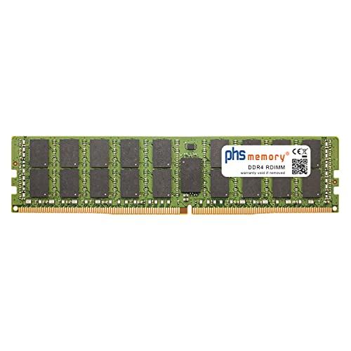 PHS-memory 64GB RAM Speicher kompatibel mit Supermicro SuperServer 5019P-WTR DDR4 RDIMM 3DS 2666MHz PC4-2666V-R von PHS-memory
