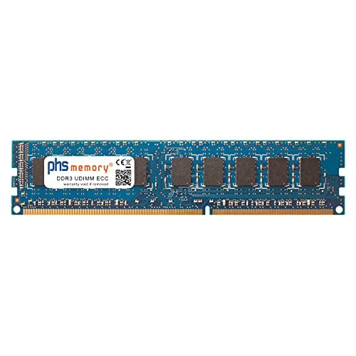 PHS-memory 8GB RAM Speicher kompatibel mit Tyan S5537 (S5537AG2NR) DDR3 UDIMM ECC 1333MHz PC3-10600E von PHS-memory