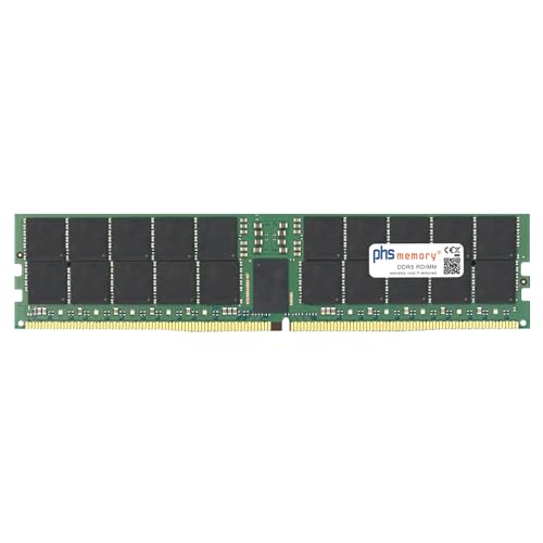 PHS-memory 96GB RAM Speicher kompatibel mit Supermicro X13DEI-T DDR5 RDIMM 4800MHz PC5-38400-R von PHS-memory