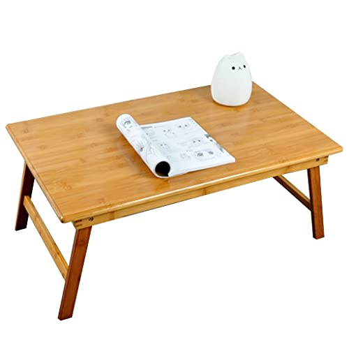 klappbarer Tisch Couchtisch Für Den Haushalt Klapptisch Klappbarer Tisch Sitztisch Bodentisch Kinder Spielen Und Studieren Kleinen Tisch (Color : Wood, S : 60 * 40 * 25cm) von PHSP