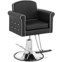 Physa - Friseurstuhl mit Fußstütze tring black 520 - 630 mm höhenverstellbar bis 150 kg von PHYSA