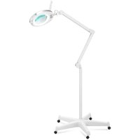 Lupenleuchte 5 dpt Lupenlampe 10 w led Lupenleuchte 820 lm Rollstativ 60 LEDs von PHYSA