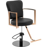 Friseurstuhl mit Fußstütze höhenverstellbar Barber-Stuhl 200 kg Newent Black von PHYSA