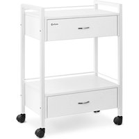 Kosmetikwagen Arbeitswagen Beistellwagen Salon-Trolley 2 Schubladen / Ablagen von PHYSA