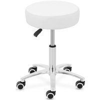 Physa - Rollhocker 48 - 61 cm 120 kg weiß Kunstleder Arbeitsstuhl Drehstuhl Physa - Rollhocker 48 - 61 cm 120 kg weiß Kunstleder Arbeitsstuhl Drehstuhl von PHYSA