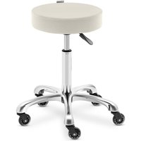 Physa - Rollhocker höhenverstellbar worcester beige Friseurhocker Kosmetikhocker 150 kg von PHYSA