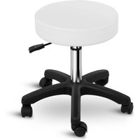 Rollhocker Bürohocker Drehhocker Praxishocker Arbeitshocker Hocker Gasfeder Weiß Rollhocker Bürohocker Drehhocker Praxishocker Arbeitshocker Hocker Gasfeder Weiß von PHYSA