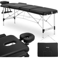 Tragbarer klappbarer Bordeux Black Massageliegetisch, bis 180 kg, schwarz Tragbarer klappbarer Bordeux Black Massageliegetisch, bis 180 kg, schwarz von PHYSA