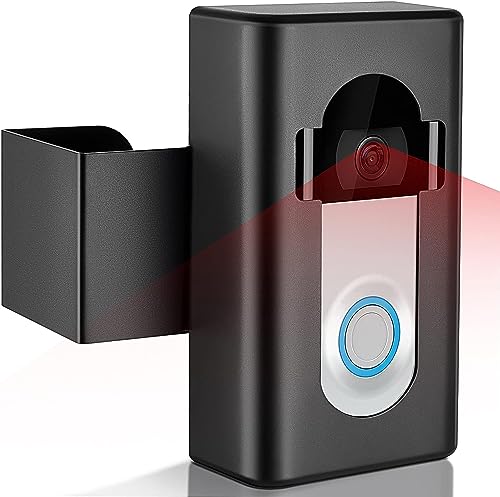 PHYSEN Anti-Diebstahl Video Doorbell Türklingel Halterung, Diebstahlsichere Kamera Türklingel Halterung, Doorbell Winkeladapter für Video-Türklingel 1/2/3/Plus/4/Pro/Pro2, für Wohnung/Büro/Appartement von PHYSEN