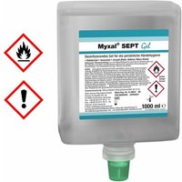 Myxal sept Gel 1000 ml Neptuneflasche Desinfizierendes Gel Myxal von PHYSIODERM