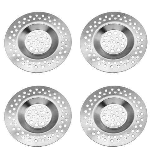 FangZin 4 Stück Abflusssieb Edelstahl, Abflusssieb Dusche, Waschbecken Sieb, Haarsieb Waschbecken, Sink Strainer, für Badezimmer, Küche, Dusche, 2.95" / 7.5cm FangZin 4 Stück Abflusssieb Edelstahl, Abflusssieb Dusche, Waschbecken Sieb, Haarsieb Waschbecken, Sink Strainer, für Badezimmer, Küche, Dusche, 2.95" / 7.5cm von PHYTONICS