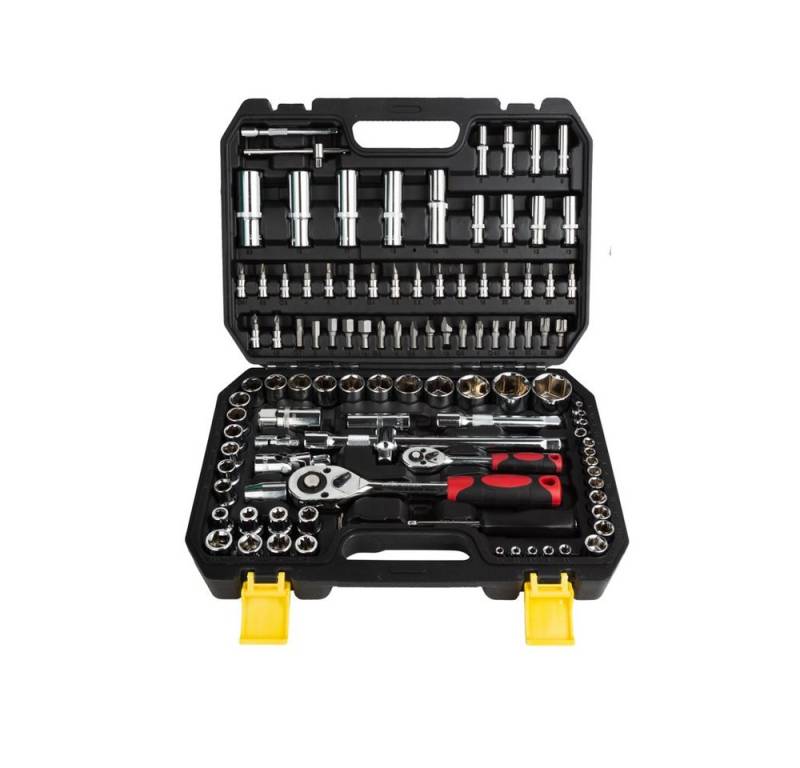 PHiXWELL Werkzeugset PHiXWELL 108-teiliges Knarrenkasten-Set 1/4" & 1/2" Knarrenkasten, (108-tlg) von PHiXWELL