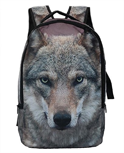 PIA International Rucksack Wolf, Tier Tiere Wildtiere Eyecatcher Rucksäcke Tasche Taschen von PIA INTERNATIONAL