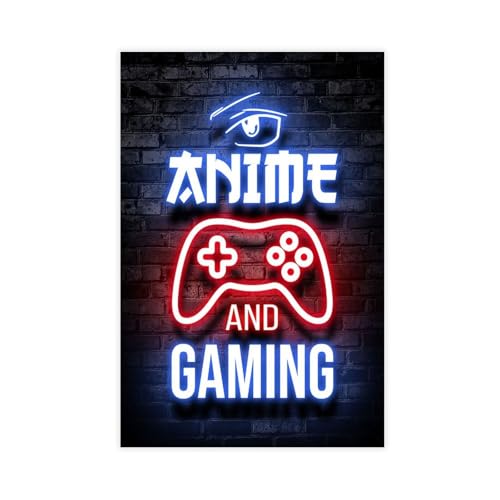 Poster mit Anime- und Gaming-Zitat für Zimmer, Ästhetik, Leinwand, Wandkunst, Poster und Druck, 50 x 75 cm Poster mit Anime- und Gaming-Zitat für Zimmer, Ästhetik, Leinwand, Wandkunst, Poster und Druck, 50 x 75 cm von PIANK