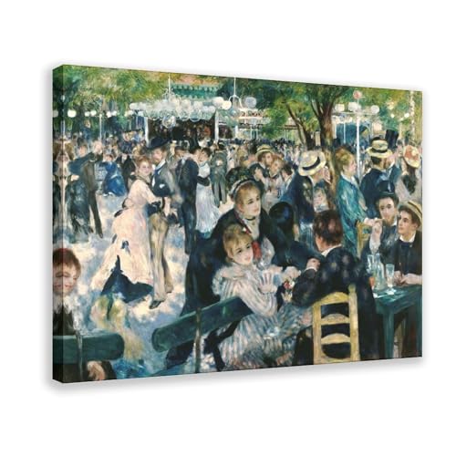 The World's Top 100 Paintings Dance at Le Moulin De La Galette von Pierre-auguste Renoir Kunst Wanddekoration Poster Familie Bar Restaurant Garage Cafe A The World's Top 100 Paintings Dance at Le Moulin De La Galette von Pierre-auguste Renoir Kunst Wanddekoration Poster Familie Bar Restaurant Garage Cafe A von PIANK