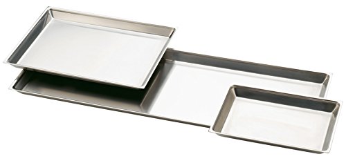 Piazza 180158 Speiseteller für Gastronomie, 58 cm, lang, 21 cm, Höhe 2 cm von PIAZZA