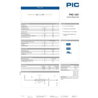 PIC PMC-1401 Reed-Kontakt 1 Schließer 200 V/DC, 140 V/AC 1A 10W PIC PMC-1401 Reed-Kontakt 1 Schließer 200 V/DC, 140 V/AC 1A 10W von PIC